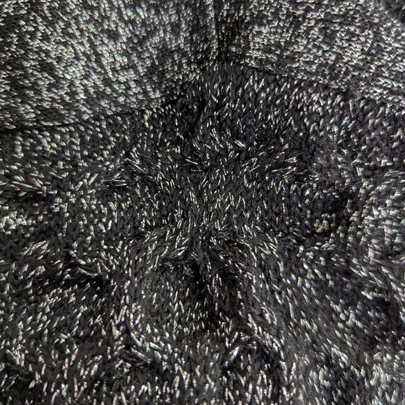 Sachin Babi Pippa Black Metallic Knit Pullover Sweater Size XL Women's Preowned - Picture 6 of 9